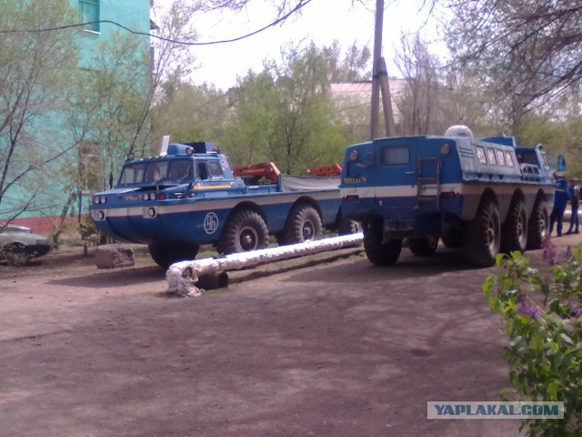 Колеса для космоса: советские поисково-эвакуационные машины