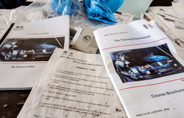 Заброшенный автомобильный завод Longbridge MG Rover