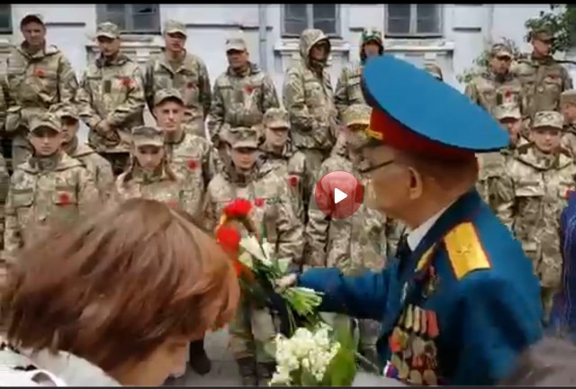 Самый мужественный ветеран. Низкий поклон.
