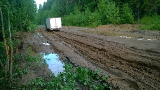 Пост разгневанных дорогами россиян