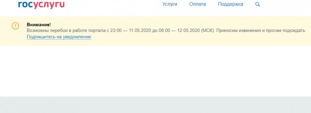 Сайт Госуслуг рухнул после обращения Путина