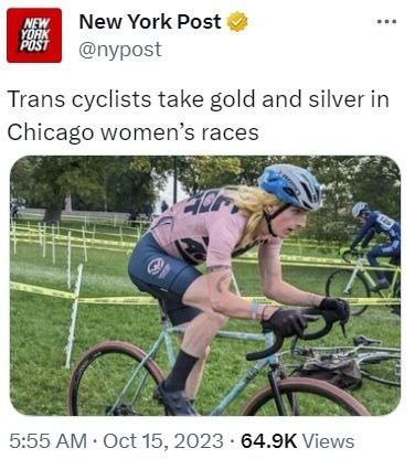 Женскую велогонку в Чикаго выиграли два трансгендера