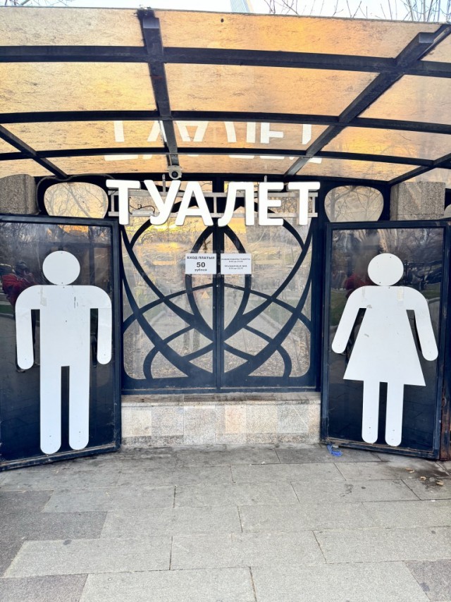 Жителя Калининграда поразили в Москве бесплатные туалеты