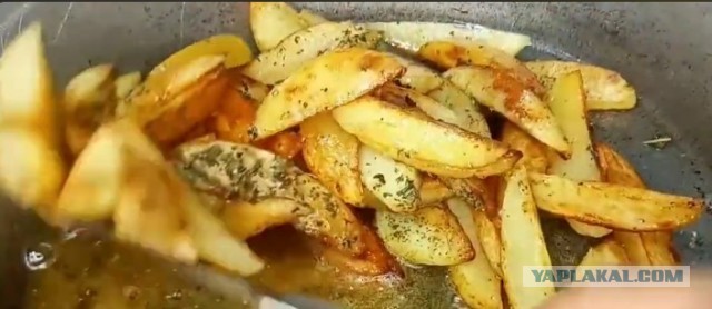 Как я жарю картошку с корочкой