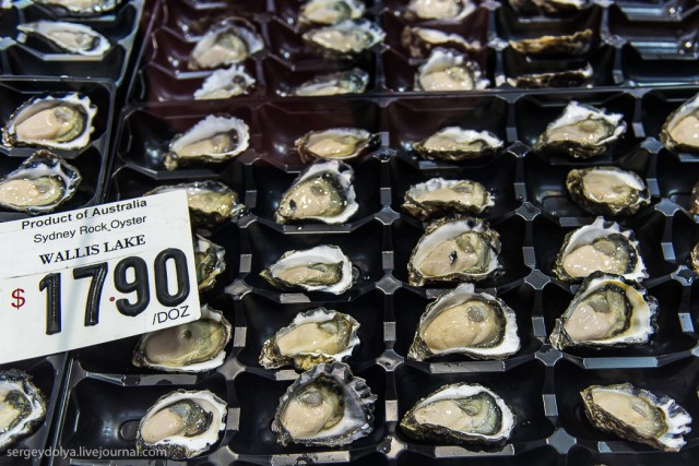 Сиднейский рыбный рынок - крупнейший рынок Южного