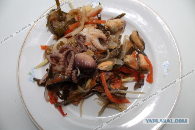 Осьминог по-галисийски. Pulpo a la Gallega.