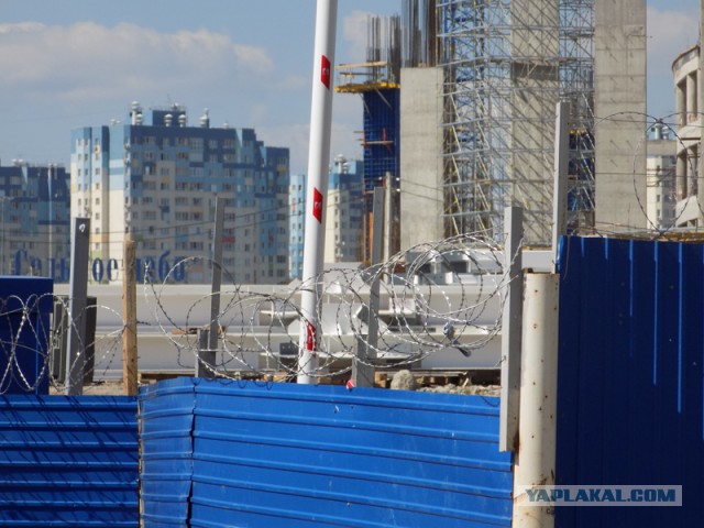 Как строится Нижегородский стадион к 2018