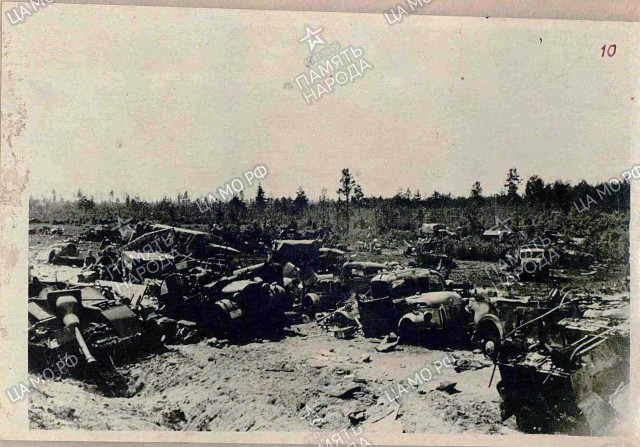 Результат работы нашей авиации (июнь 1944)