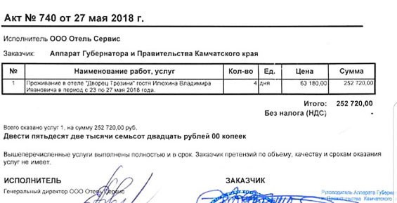 Дворец для губернатора: в командировках Илюхин ведет жизнь миллионера за счет бюджета