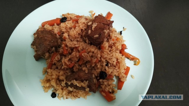 Каша рисовая с мясом