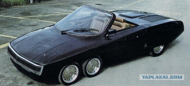 Panther 6 – шестиколесный автомобиль будущего из 1977 года