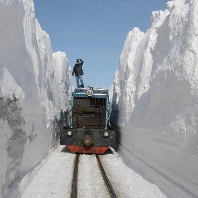 Сквозь снег
