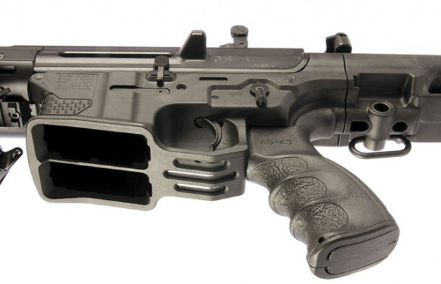 Французская винтовка с двумя стволами