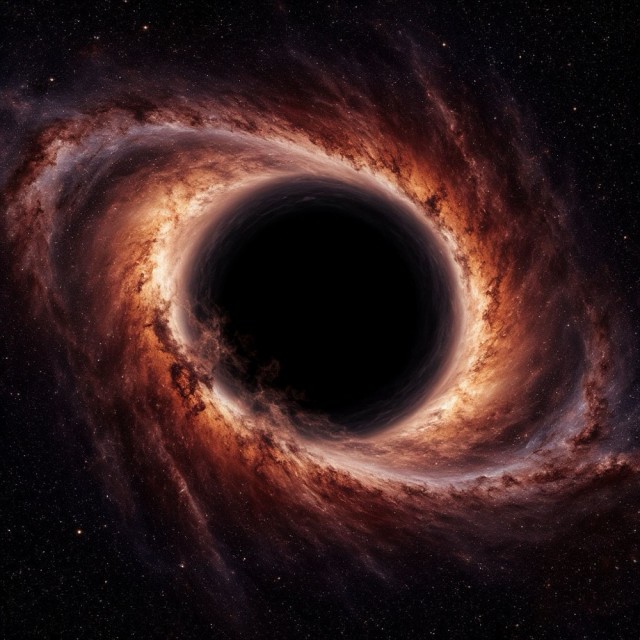 Учёные впервые зафиксировали влияние чёрной дыры на пространство-время