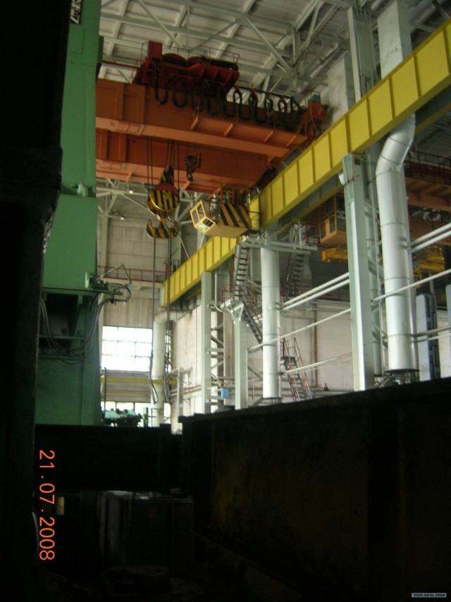 ЗиЛ. Прессовый цех. 2008 год