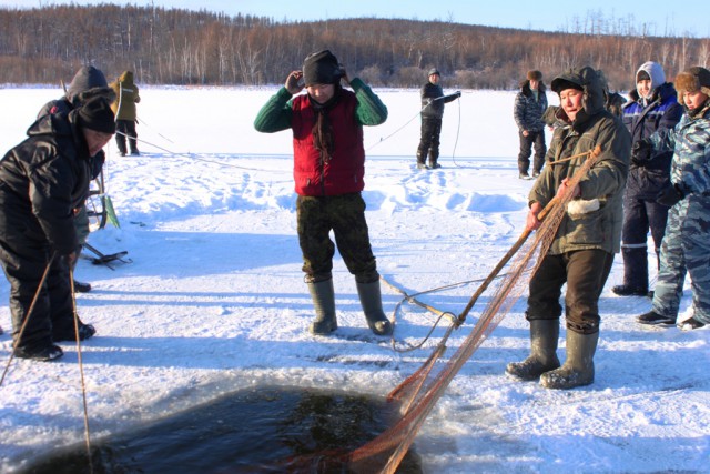 Муҥха (якутская ловля рыбы).