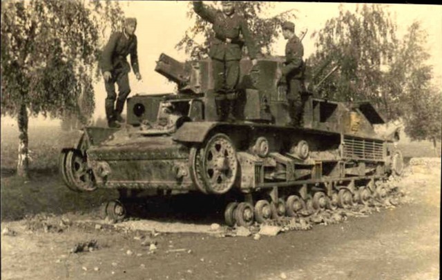 Трагедия начала Великой Отечественной на примере Т-28 и Т-35.