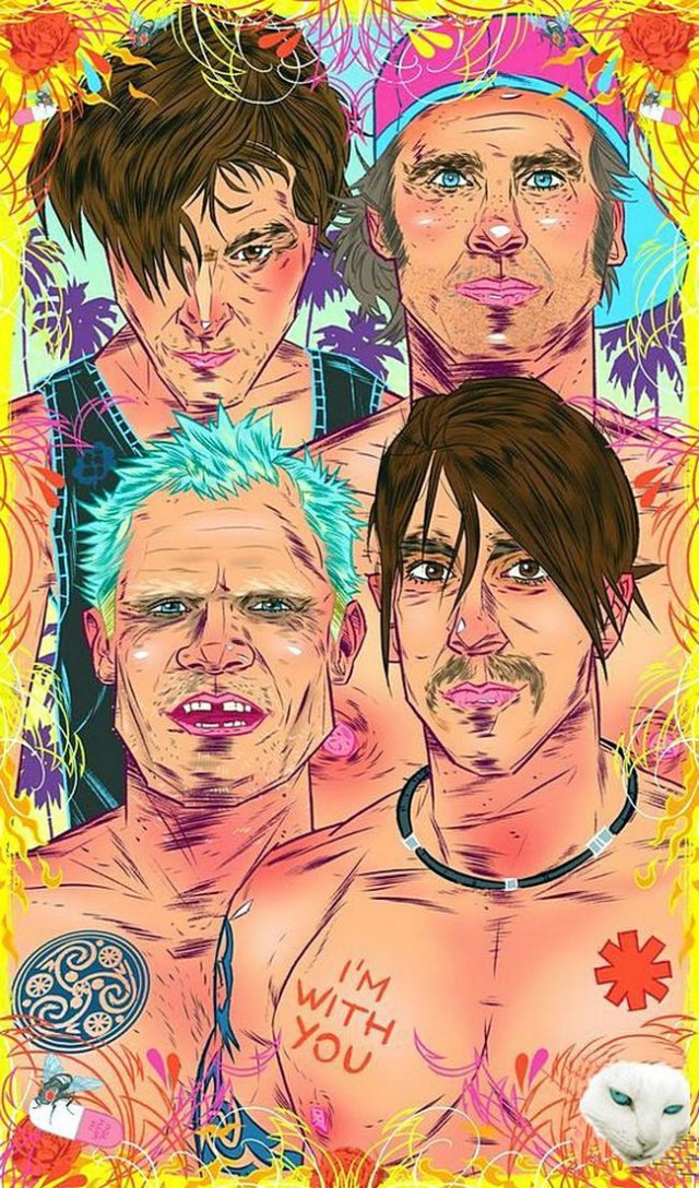 Музыкальные перцы: Red Hot Chili Peppers