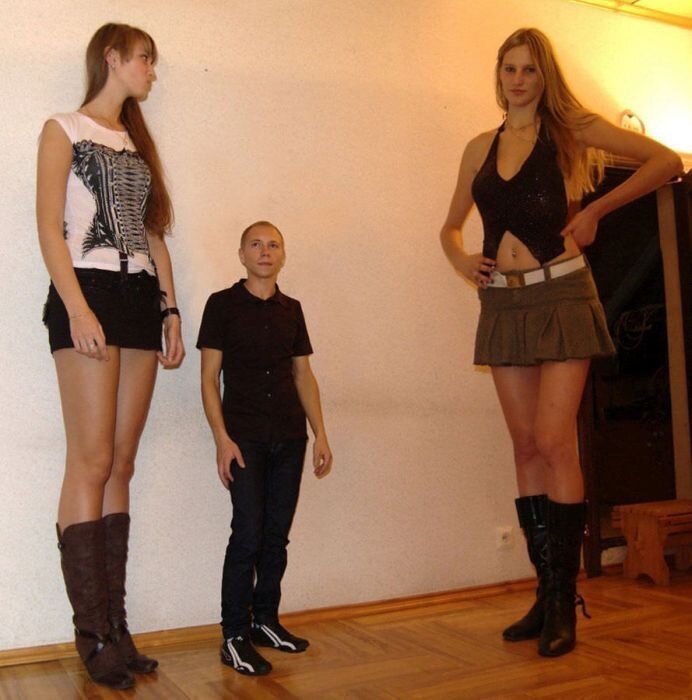 Слишком высокие девушки...