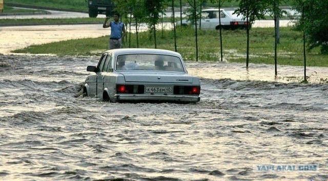 В Обнинске меняют авто на лодки