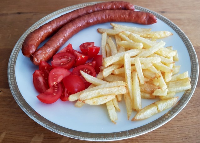 Жареный картофель. Кулинария.