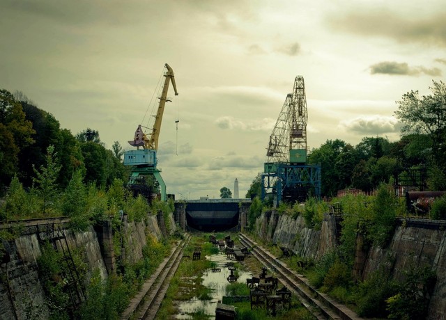 Петровский док. Кронштадт.