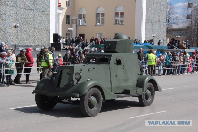 Фоторепортаж с  Парада Победы в Верхней Пышме