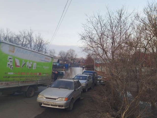 В Оренбурге уровень воды в реке Урал вырос до 872 сантиметров