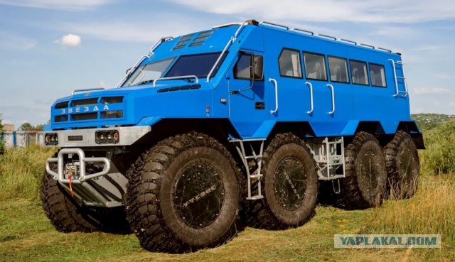 От 21 млн рублей: в РФ началось производство водоплавающих вездеходов «Звезда»