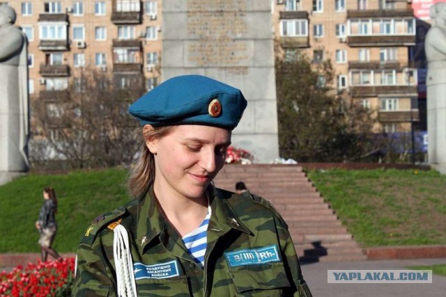 Лица девушек из ВДВ