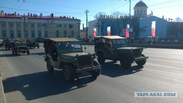 Парад 9 Мая 2015 в Санкт-Петербурге