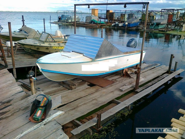 Реставрация Лодки Обь-3