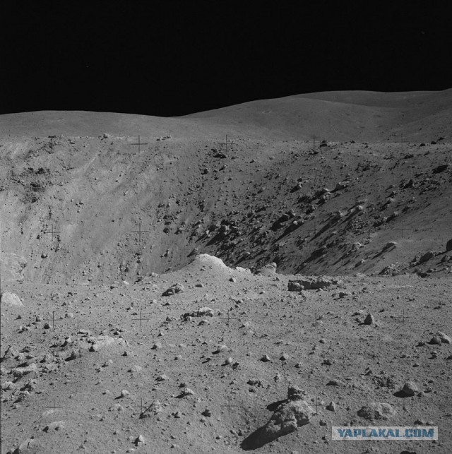 На Луне нашли место падения ускорителя Apollo 16