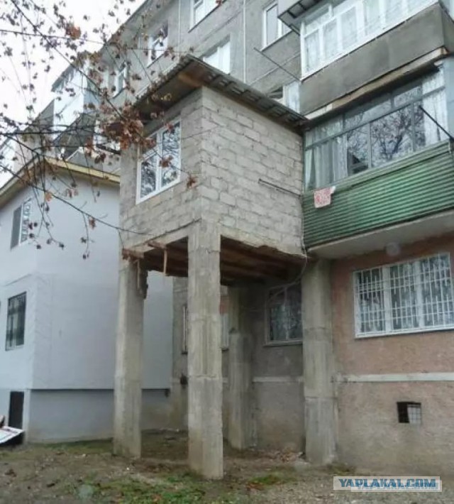 Балконы бывают разные