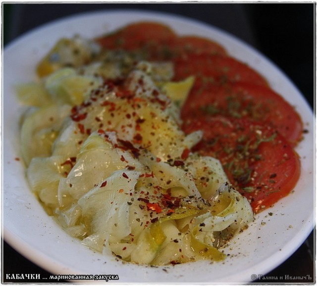 Кабачки … маринованная закуска ... ("... крепитесь, люди - скоро лето!...©")