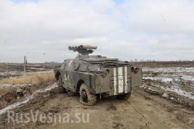 Бои в районе Дебальцево, февраль 2015 г.