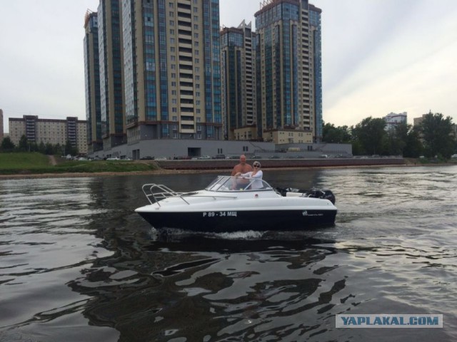 Прогулка на катерах Петербург-Москва.