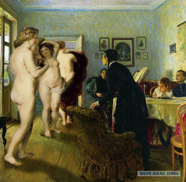 Фотожаба: Знаменитые картины