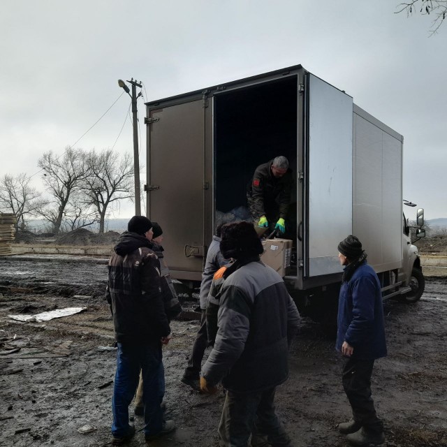 По бахмутке выезжаю из Луганска