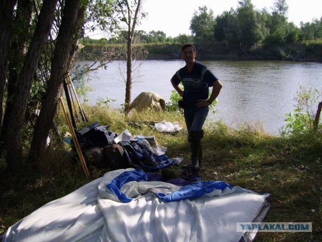 Отдых на Ахтубе. Автотуристам-рыбакам посвящается.