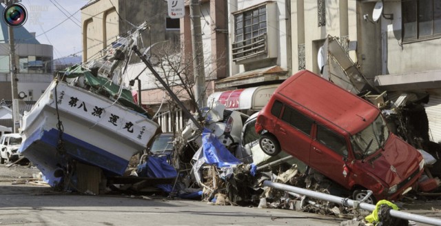 Землетрясение в Японии (фото, видео)