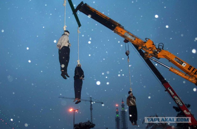 Насильника семилетней девочки в Иране настигла кара - его публично повесили 16+