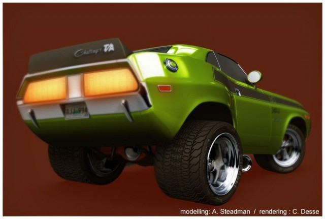 3d Cars By Christophe Desse