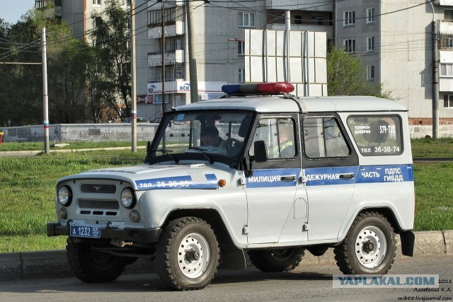 Роскошные автомобили российской полиции
