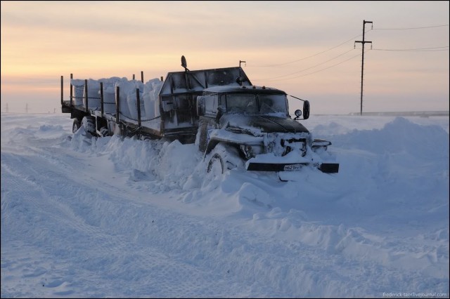 Суровые дороги крайнего севера