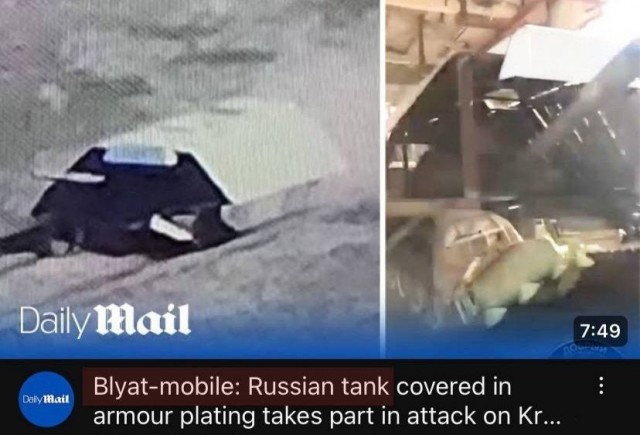 Иностранные СМИ именуют наш "Гипер-ангар" танк из Красногоровки как "blyat-mobile"
