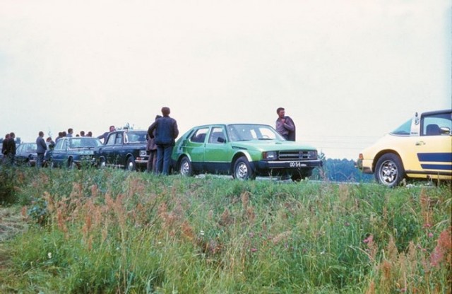 Москвич–С1 на ходовых испытаниях, Московская область, 1976 год
