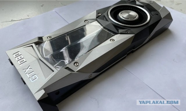 Кожух охлаждения видеокарты ASUS Founders Edition GTX 1080