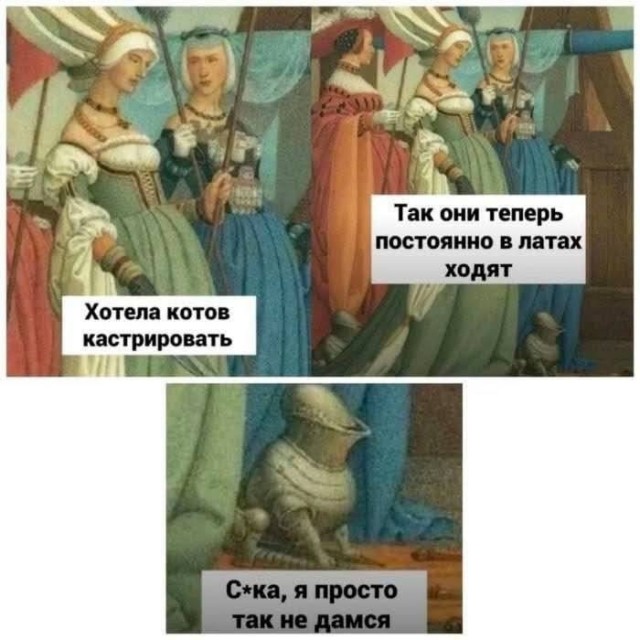 Раньше коты умели за себя постоять