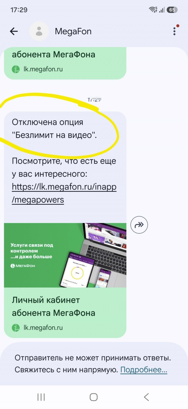 И снова Мегафон решил за меня...